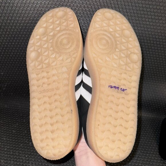 Adidas Samba Originals Platform Black White Gum Sneakers Shoes Womens Size 9 - Picture 7 of 8